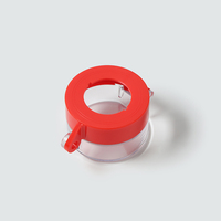 Bouton de verrouillage d'urgence transparent en plastique PC pour équipement électrique de l'usine Boyue