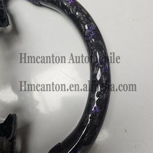 Nouveau produit en gros : Volant en fibre de carbone forgée et cuir perforé pour Lexus NX, ES200, IS, UX, RX, GS - Product Image 3