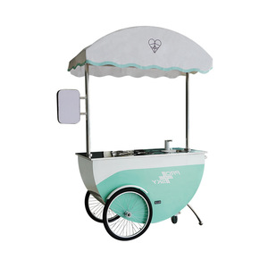 Petit chariot <span class=keywords><strong>électrique</strong></span> portatif Mini chariot extérieur de <span class=keywords><strong>supermarché</strong></span> de roue de parapluie de poussée de plat froid - Product Image 1