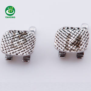 Set de 50 supports orthodontiques dentaires, mini 022, accessoires pour appareil orthodontique, avec crochet, 345 - Product Image 4