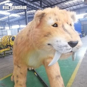 Animal animatrónico de tigre dentado, sable realista de tamaño real - Product Image 2