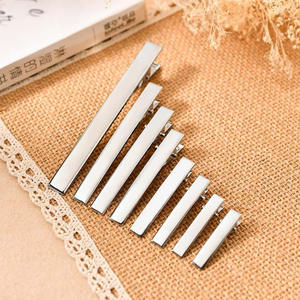 Diy saç tokası aksesuarları <span class=keywords><strong>2</strong></span>-9.7cm ham ördek saç tokası Ins saç tokası hammadde Metal firkete el yapımı yay aksesuarları toptan - Product Image 5