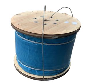 เชือกลวดสลิงเหล็กมาตรฐานสูงแบบจุ่มร้อนไฟฟ้ากัลวาไนซ์สำหรับลากต้นไม้ในป่า - Product Image 3