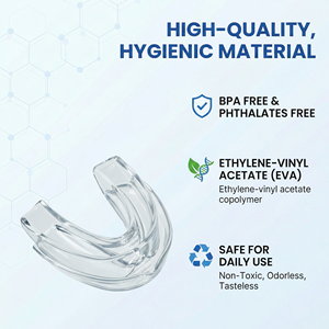 4 Pcs Protector Bucal Nocturno Moldeable Anti Rechinamiento de Dientes para Dormir - Product Image 2