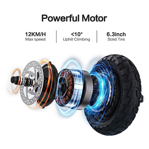 Trottinette Électrique Intelligente QK-S31 pour Adolescents, Légère, 2 Roues, Vitesse 16km/h, Autonomie 5-8km, Système de Freinage Double Sécurité, Certifiée CE RoHS, Fabrication OEM ODM - Product Image 2