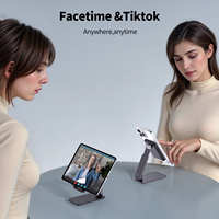 Supports de téléphone portable pliables universels personnalisables, support magnétique puissant en ABS pour bureau, tablette, téléphone, tablette