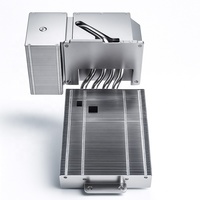 Controlador de movimiento de motor para sistemas integrados de controladores de programa lógico (PLC) en robots industriales, con disipador de calor con aletas IPM, para centros de datos y actuadores, con refrigeración por aire.
