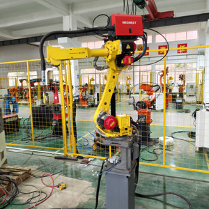 <span class=keywords><strong>Robot</strong></span> de <span class=keywords><strong>Soldadura</strong></span> FANUC de <span class=keywords><strong>Segunda</strong></span> <span class=keywords><strong>Mano</strong></span>, 6 Ejes, Alcance de 1437 mm, Repetibilidad de 0,08 mm, Soldador de Arco MIG TIG Reacondicionado para Estructuras de Acero - Product Image 2