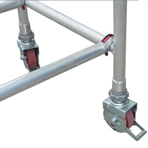 Plateforme de travail mobile en aluminium robuste pour <span class=keywords><strong>échafaudage</strong></span>, 4m, <span class=keywords><strong>6m</strong></span>, 8m, 10m, pour projets intérieurs et extérieurs - Product Image 4
