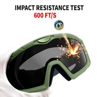 Yijia nouveau Anti-buée PC lentilles lunettes de Vision nocturne Gen 3 Film de protection pour lunettes Airsoft lunettes tactiques lunettes de tir