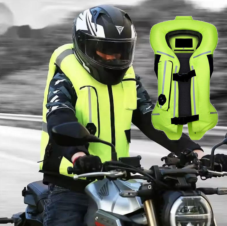Motocicleta Airbag Moto Chaleco Inflatable Turtle Chaleco Airbag