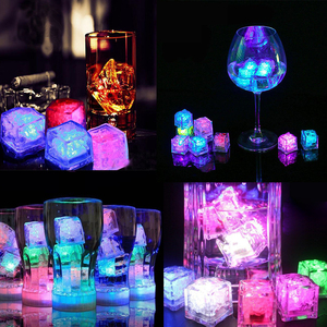 Glaçons lumineux multicolores LED 2026 pour boissons, bars, fêtes, carnaval, livraison directe - Product Image 2