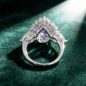 Anillo <span class=keywords><strong>de</strong></span> Plata <span class=keywords><strong>de</strong></span> Ley 925 <span class=keywords><strong>de</strong></span> Joyería Fina, Anillo <span class=keywords><strong>de</strong></span> Boda con Forma <span class=keywords><strong>de</strong></span> Huevo, Estilo Lujoso y Moderno para Mujer, Regalos para Mujer - Product Image 4