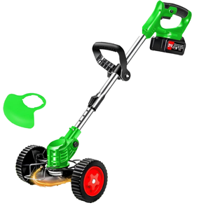 Tondeuse à gazon électrique à batterie lithium, débroussailleuse pliable, <span class=keywords><strong>coupe</strong></span>-herbe, électrique, domestique, petite, multifonctionnelle, pour l'exportation - Product Image 2