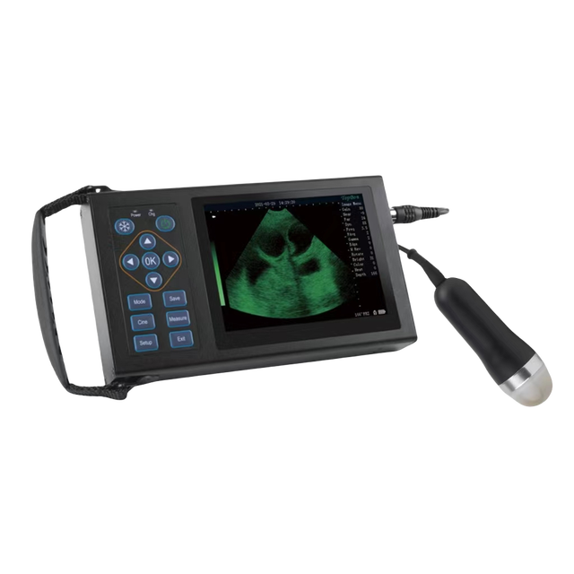 Best Price Portable Veterinary Ultrasound Scanner with 5.6 Inch LED Screen Animal Medical Equipment with One Mechanical Probe