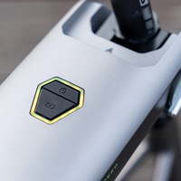 Kit de conversion pour vélo électrique élégant avec moteur central de 200W, propulsion arrière, autonomie de 50 km, vitesse de 25 km/h, batterie 18V 10Ah