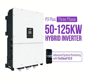 Inversor Solar Híbrido Trifásico Fox ESS <span class=keywords><strong>P3</strong></span> PLUS 125.0 de 125kW para Almacenamiento de Energía Comercial e Industrial - Product Image 1