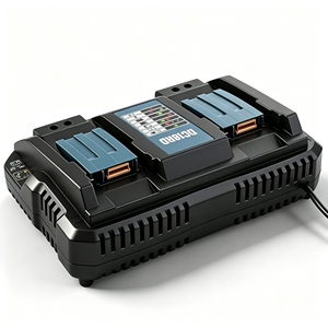 <span class=keywords><strong>Chargeur</strong></span> rapide DC18 RC 3A pour <span class=keywords><strong>batterie</strong></span> Li-ion 14,4V <span class=keywords><strong>18V</strong></span> BL1815 BL1860 BL1430 BL1450 LXT Outils électriques - Product Image 3