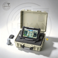 Système de surveillance RF portable antidéflagrant Ex d IIC T6 Gb avec géofencing pour basses altitudes, portée 500-1000m, autonomie 24H sans surveillance, pour raffinerie de pétrole 10kg