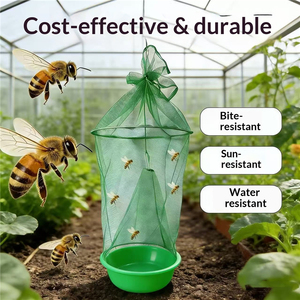 Piège à frelons extérieur facile à installer, résistant aux intempéries, attrape-frelons jaunes pour fermes et plantations - Prix de gros - Product Image 6