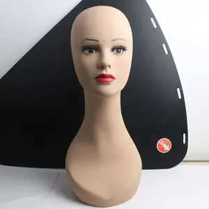 wholesale styrofoam dummy head female mannequin head for wig