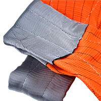 Polyester yuvarlak sapan şerit dokuma tedarikçiler Force1T - 10T yumuşak Web Sling ağır sanayi kaldırma sapanlar