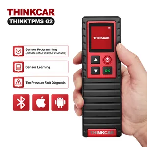 THINKTPMS G2 TPMS通用汽车轮胎压力检查工具315MHz 433MHz汽车轮胎压力诊断工具传感器编程