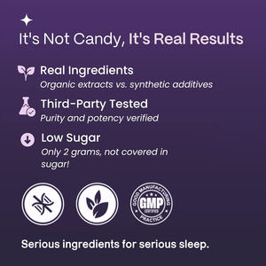 Caramelle Gommose per il Sonno con Melatonina, Ashwagandha, L-Teanina e Melissa per Aiuto al Sonno e Relax - Integratori Erboristici per Adulti - Product Image 6