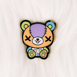 Nhà Máy Thiết Kế Riêng Của Bạn Logo Huy Hiệu Vàng Phim Hoạt Hình Phim Hoạt Hình Từ Kim Loại Mềm Cứng Men Biểu Tượng Tùy Chỉnh Ve Áo Pin - Product Image 2