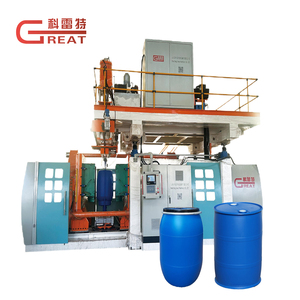 Machine de moulage par extrusion-soufflage entièrement automatique pour la fabrication de fûts en plastique de 220 L (<span class=keywords><strong>200</strong></span> <span class=keywords><strong>litres</strong></span>) pour produits chimiques, largement utilisée en usine - Product Image 1