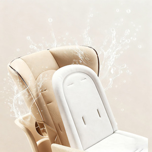 เก้าอี้สูงสำหรับทานอาหารแบบปรับได้สามตำแหน่งสำหรับใช้ในครัวเรือน - Product Image 4