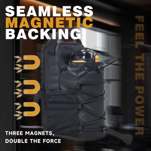 Sac de sport magnétique unisexe, petit sac de sport avec porte-bouteille magnétique pour la salle de sport, les voyages et le cyclisme - Product Image 3