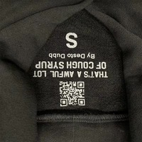 Sweat à capuche 'THAT'S a AWFUL LOT of COUGH SYRUP' de qualité supérieure, 100% Coton, pour homme, grammage lourd, ALOCS