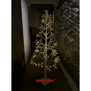 Lámpara de decoración de dormitorio de hermoso diseño, lámpara de árbol de Navidad, luz de árbol de 1,5 metros