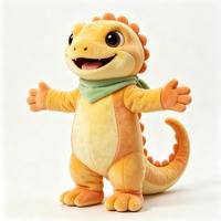 Costume de Mascotte de Dessin Animé Personnalisé de Qualité Professionnelle, Reptile Lézard, Sculpté en Mousse/EVA, Confortable, Taille Adulte, Noël
