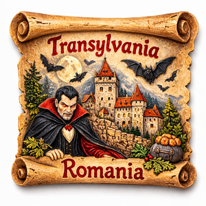 Imán <span class=keywords><strong>de</strong></span> recuerdo del castillo <span class=keywords><strong>de</strong></span> <span class=keywords><strong>Rumania</strong></span>, imán para nevera con diseño <span class=keywords><strong>de</strong></span> estampilla postal vintage, decoración para el hogar y la cocina, regalo - Product Image 3