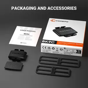 Sensor de Cadencia Inalámbrico COOSPO para Ciclismo, Compatible con ANT+ y Bluetooth, para Computadoras de Bicicleta, Relojes Deportivos MTB, Aplicaciones iOS/Android - Product Image 5