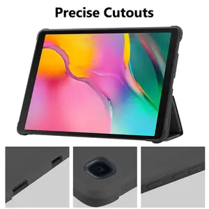 Trifold Flip Silicone Tablet Case Shockproof Slim Lightweight Smart Tablet Covers For Samsung Galaxy Tab A8 10.5" X200/X205