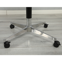 Table basse pneumatique à hauteur réglable mobile du fabricant Ada pour le salon Table à thé ronde avec quatre roues verrouillées