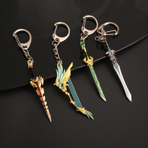 Anime <span class=keywords><strong>Genshin</strong></span> impatto 6CM Mini arma spada modello Skyward Blade ciondolo portachiavi - Product Image 4