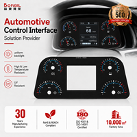 Panel de Membrana Táctil con Gráficos en Relieve, Resistente al Agua, Personalizado y de Alta Calidad para HMI