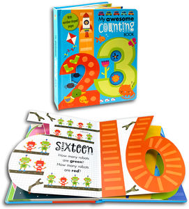 Libro de Aprendizaje de Números 123 <span class=keywords><strong>para</strong></span> Niños, Libros de Estudio <span class=keywords><strong>para</strong></span> Niños, Libros de Educación Temprana <span class=keywords><strong>para</strong></span> Niños - Product Image 1