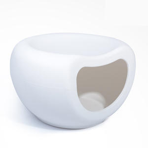 Beliebte kleine Hundehütte Teddy Nest Katzen haus Solid Pattern Pet Nest Hocker <span class=keywords><strong>Online</strong></span> für Katzen Kleine Hunde - Product Image 5