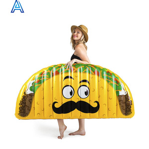 OEM personnaliser impression <span class=keywords><strong>conception</strong></span> forme vinyle PVC gonflable mexicain rouleau chaise longue pour mer plage <span class=keywords><strong>piscine</strong></span> eau lit lit d'air jouet - Product Image 1