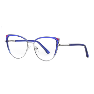 Superhot Eyewear <span class=keywords><strong>43470</strong></span> Moda 2024 Mujeres Cat Eye Blue Light Blocking Gafas - Product Image 3