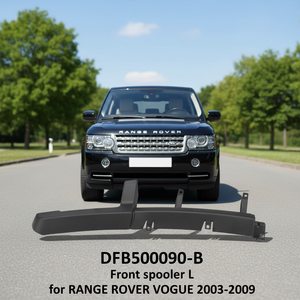 DFB500090-B Accesorios Duraderos para Automóvil, Spoiler Delantero Izquierdo, Moldura de Parachoques Delantero Izquierdo, Negro, para RANGE ROVER VOGUE 2003-2009 - Product Image 1