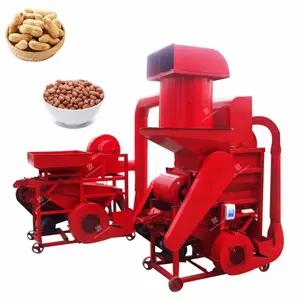 LEHAO high quality new produced stainless steel groundnut peanuts shelling machine groundnuts sheller