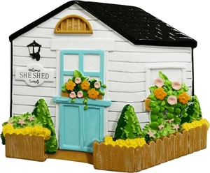 Ornamento di natale personalizzato resina She Shed adornos navidenos ornamento personalizzato per la decorazione dell'albero appeso <span class=keywords><strong>2023</strong></span> - Product Image 1