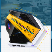Boîtier de PC de jeu haut de gamme OEM, boîtier de bureau en aluminium, boîtier ATX, ordinateur de jeu, boîtier de jeu de bureau