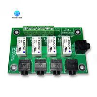 Mustar Alarme d'intrusion Détecteur de mouvement Circuit Carte de détection infrarouge Capteur de contact PCB Alarme Sirène Pilote PCBA